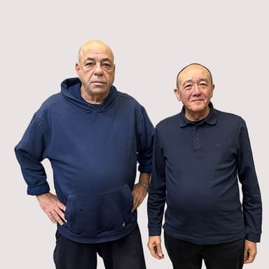 
                    רון קופמן ואליעזר צ'ייני מרום